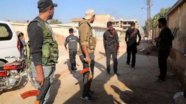 قوات سوريا الديمقراطية التي يقودها الأكراد يستعدون لمواجهة الجيش التركي