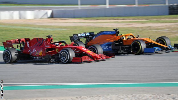 Ferrari and McLaren