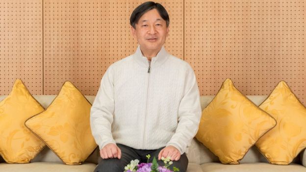 El príncipe heredero Naruhito