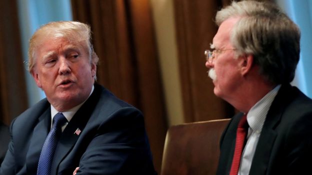 Trump y John Bolton