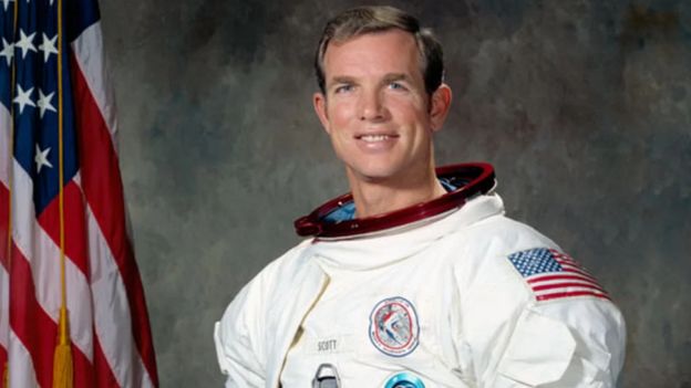 Astronaut David Scott