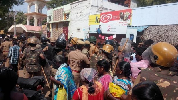 ஸ்டெர்லைட் போராட்டத்தால் அதிர்ந்த 'முத்து' நகரம் (புகைப்படத் தொகுப்பு)