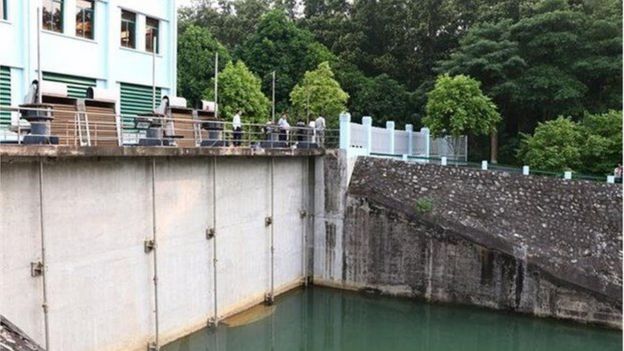 Hình ảnh tại nhà máy nước sông Đà