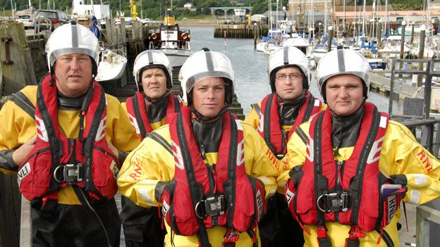 RNLI lifeboat crew