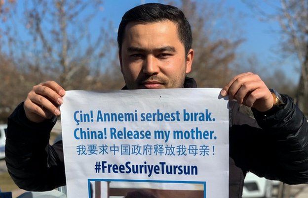 Jevlan Shirmemmet has publicly protested for the release of his mother