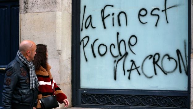 "Son yakın Macron'