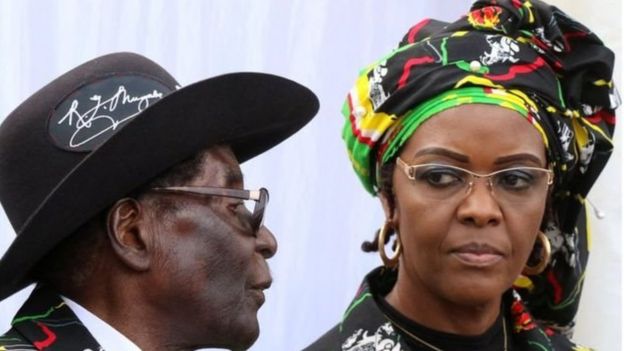 Mugabe na mkewe Grace