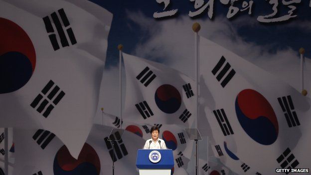 South Korean president Park Geun-Hye