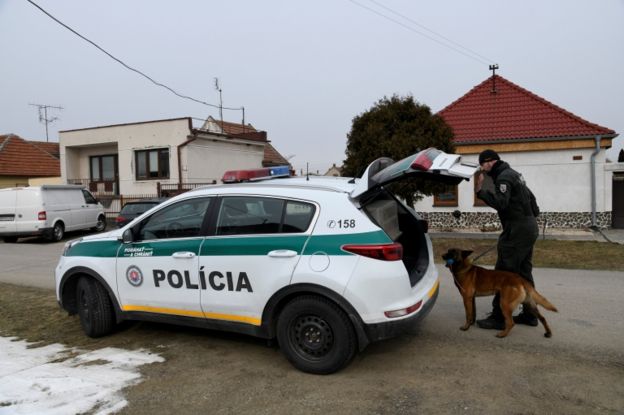 Policía en Eslovaquia