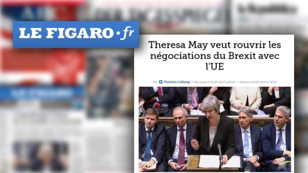 Le Figaro front page