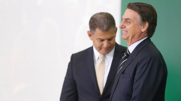 Bolsonaro e Bebianno