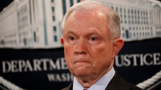 Jeff Sessions, fiscal general de Estados Unidos