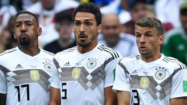 Jerome Boateng, Mats Hummels na Thomas Muller