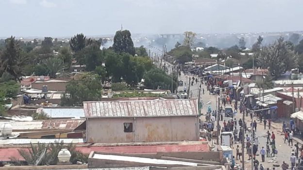 Markii ay rabshaduhu ka qarxeen Jigjiga