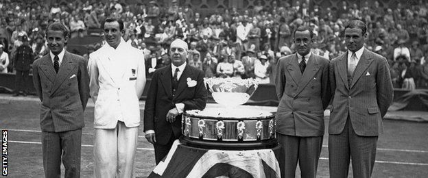 Great Britain's last Davis Cup winning team