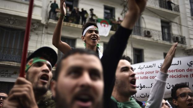 Algerians demonstrate