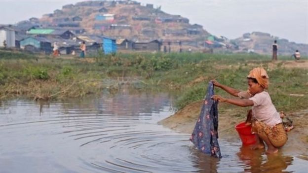 রোহিঙ্গা ক্যাম্পের জীবন