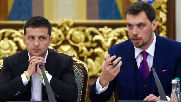 Зеленський та Гончарук