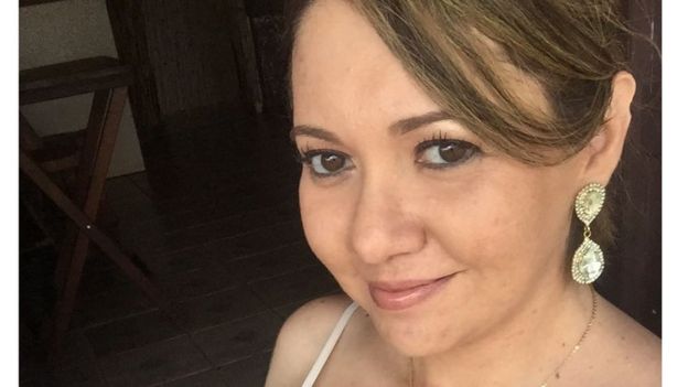 Letícia Franco antes de ficar doente