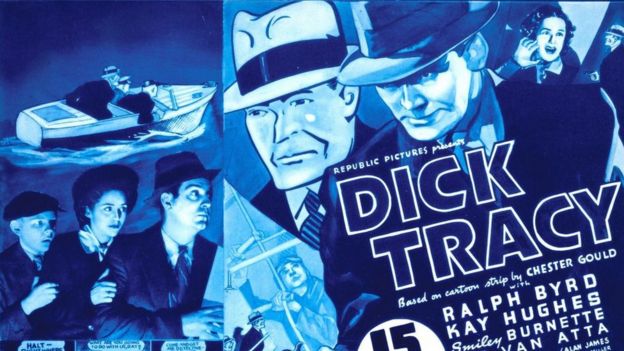 Poster de una película de Dick Tracy