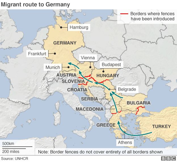 Image result for migrant path from turkey