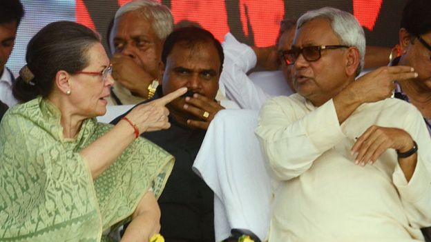 सोनिया, नीतीश