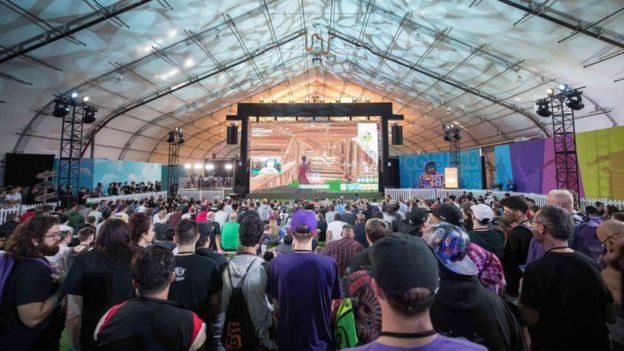 Fortnite di TwitchCon 2018.