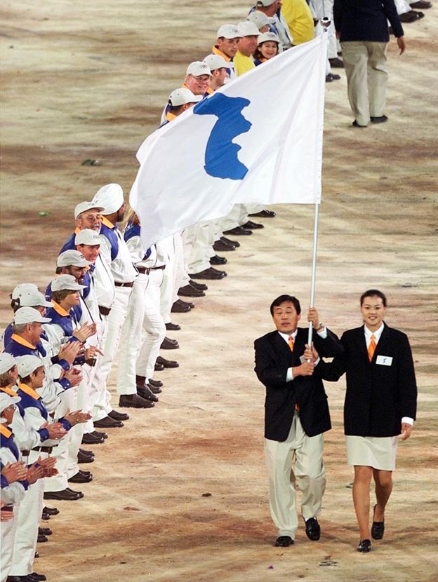 Ceremonia de inauguración en Sídney 2000.