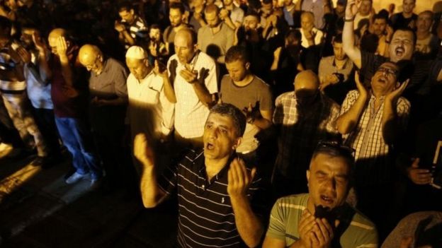 مصلون فلسطينيون في القدس