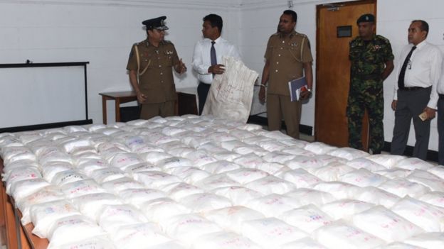 Heroin smuggling in Sri Lanka