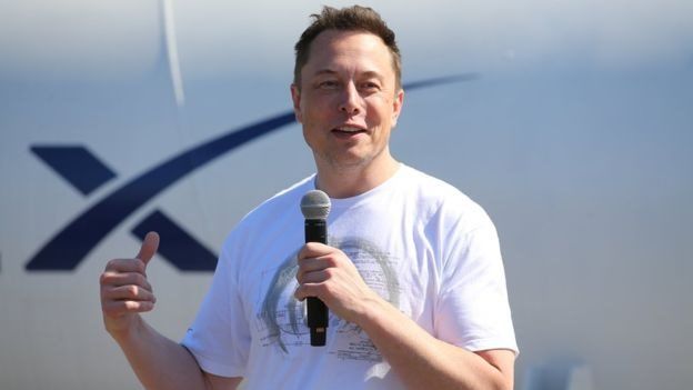 Elon Musk, jefe de Tesla