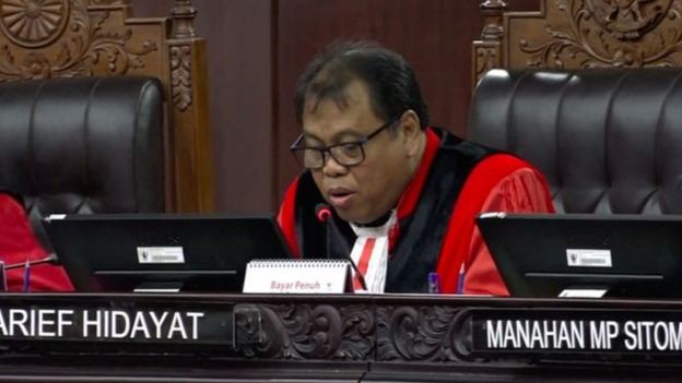 MK, sidang, KUHP, Arief Hidayat