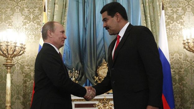 putin y maduro