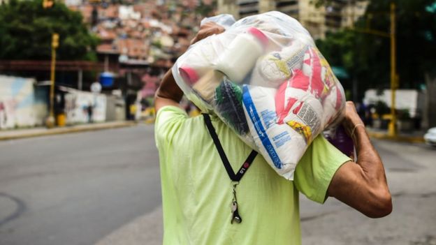 Una bolsa CLAP.
