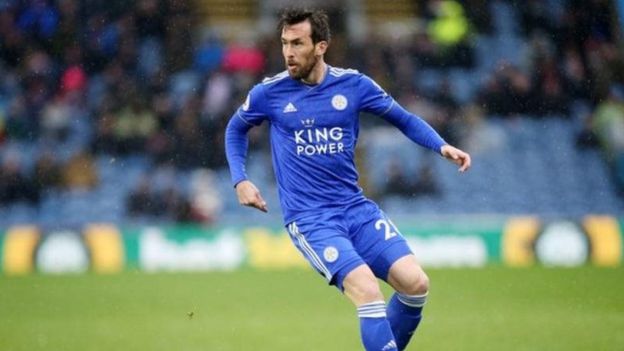 Beki wa Leicester wa Austria Christian Fuchs