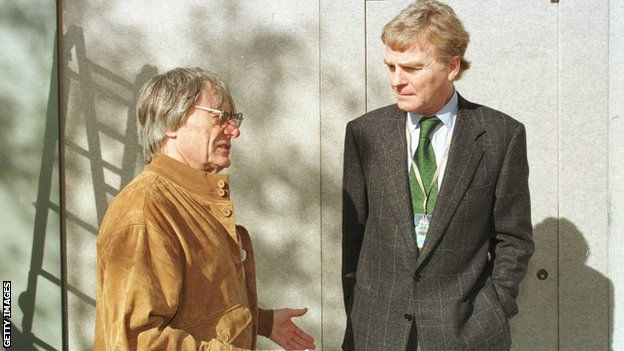 Max Mosley and Bernie Ecclestone
