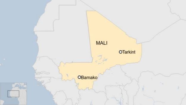 carte du Mali