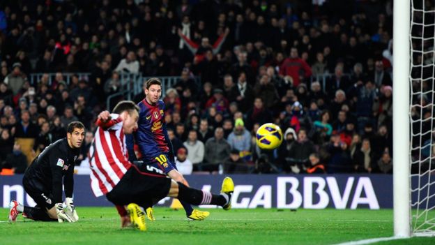 El gol fantasma de Messi.