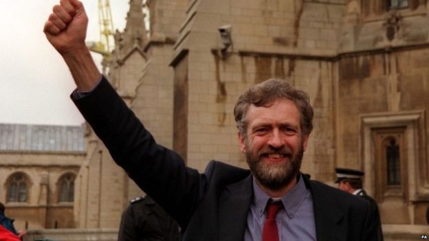 Jeremy Corbyn in 1998