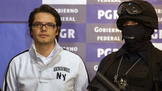Vicente Carrillo Leyva, hijo del exlíder del Cartel de Juárez, también fue arrestado en Ciudad de México.
