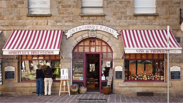 loja de vinhos de St-Malo
