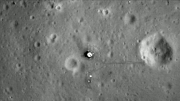 Apollo 11'in aydaki kalıntıları