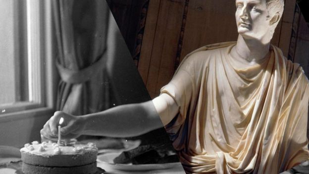 Imagen de una estatua del emperador Tiberio.