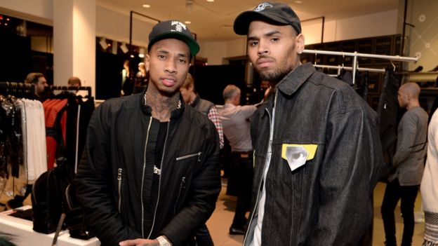 Tyga and Chris Brown