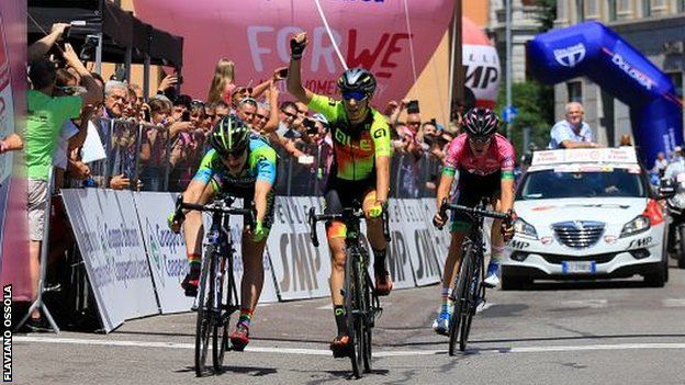 Letizia Borghesi wins stage four of the 2019 Giro Rosa