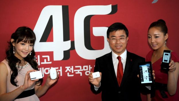 4G en Corea del Sur