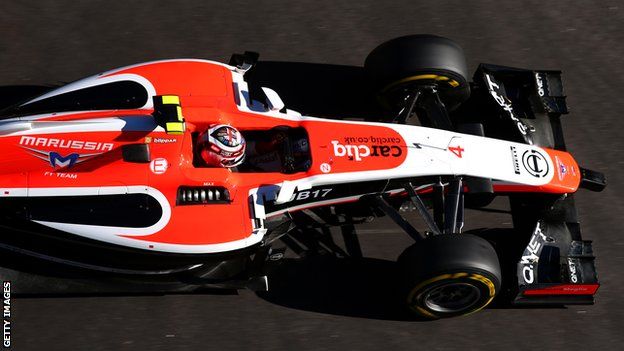 Marussia F1 car