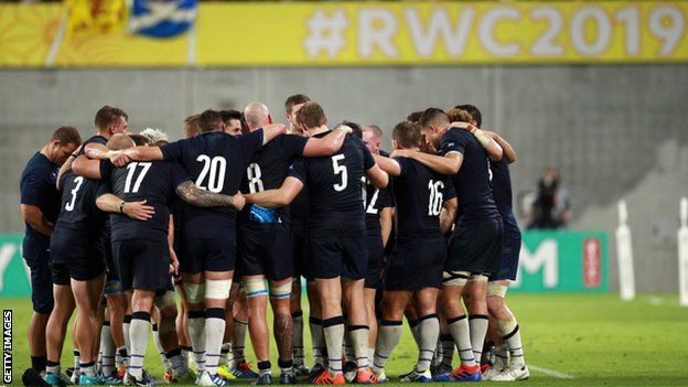 Scotland must beat Japan to reach the quarter finals if the match in Yokohama goes ahead
