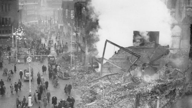 The Coventry Blitz: 'Hysteria, terror and neurosis' - BBC News