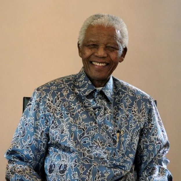 Nelson Mandela em 2008